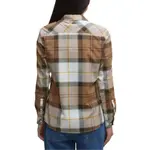 Клетчатая хлопковая рубашка BARBOUR, бежевый - фото 4