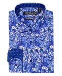 Мужская рубашка Hillside Floral Modern-Fit Nick Graham, Navy - фото 7
