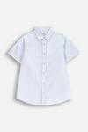 Детская хлопковая рубашка Coccodrillo, синий - фото 2