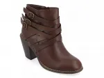 Сапоги на ремешке Journee, Brown - фото