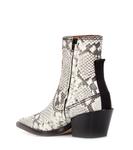 Ботильоны из кожи с принтом Joseph, Roccia - фото 3