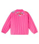 Вышитая бомбер Juno Konges Sløjd, Raspberry Wine - фото 3