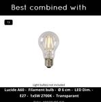 Настенный светильник Lucide DIMO, антрацит - фото 3