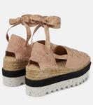 Эспадрильи на платформе Gaia Stella McCartney, Blush - фото 3