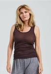 Топ BELLA. Seamless Basic, коричневый - фото