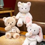 JTOP Плюшевая кукла Bear Bunny Kitten Multi Style Good Night Collection высота 45см - фото 4