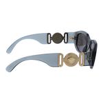 VERSACE Прямоугольные солнцезащитные очки, Gray - фото 5