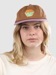 Бейсболка HUF Big Block Washed 6 Panel Cv Cap, brown - фото 3