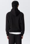 Толстовка Weekday Zip-up sweatshirt, Black - фото 2
