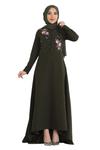 Платье MODAMIHRAM, темно-зеленый - фото 2