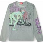 Футболка T Boxt DIESEL, серый - фото