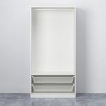 Гардероб PAX/GULLABERG IKEA, 100x60x201 см, белый - фото 8