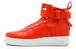 Кроссовки Nike Sf Air Force 1 Mid Team Orange - фото