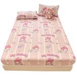 Подогнанная простыня Sanrio, Version A - Biscuit Hello Kitty - фото 9