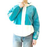 Куртка женская синий Adidas Neo - фото 3