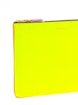 Супер Флуо клатч Comme Des Garçons Wallet, зеленый - фото 4
