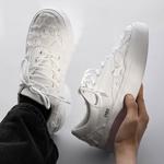 Прочные Дышащие Низкие Кроссовки из Холста Унисекс Белый PNKE - фото 8