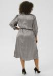 Платье-рубашка EMINE OLINE Kaffe Curve, серый - фото