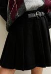 Юбка New Look PLEATED BUCKLE MINI, Black - фото