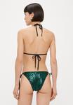 Низ бикини Agent Provocateur TRIXA BOTTOM, Black/Green/Green - фото 3