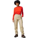 Женские походные брюки Abisko Fjällräven, бежевый - фото 3