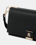 Черная мини-сумка через плечо Tommy Hilfiger - фото 3