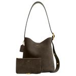 COACH Блеекер замшевая сумка ведро - фото 2