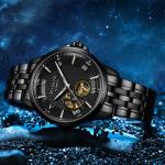 STARKING Часы Automatic Mechanical Movement Watch Women's Watch Black Dial - фото 4