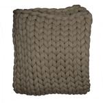 Плед массивной вязки Donna Sharp, цвет Olive - фото