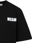 Платье с логотипом MSGM Kids, черный - фото 3