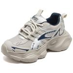 Кроссовки AGSDON Chunky Sneakers Women's Low-Top, бежевый - фото 11