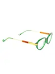 Очки Madison в овальной оправе Eyepetizer, зеленый - фото 2