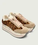 Кожаные кроссовки Beth Premiata, бежевый - фото 3