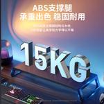 Компьютерный стол Jieke 52x20 см, карбон белый, с полкой - фото 2