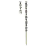 CHENSONG Часы Strap Xiaomi Compatibility Leather, Star Vintage Double Circle Belt - Brown - фото 6