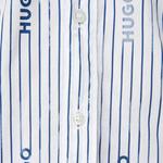 HUGO BOSS Мужская синяя рубашка - фото 9