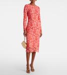 Цветочное платье Monique Lhuillier, Coral Rosette - фото 2