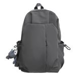 Рюкзак унисекс Deli Bear, Черный кулон с серой лягушкой - фото 3