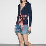 Трикотаж женский темно-синий Gucci - фото 5