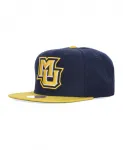 Бейсболка Marquette Golden Eagles Mitchell & Ness, синий - фото
