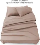 Простыня Blumtal Basic 180x275 см - без резинки - розовая - фото 6