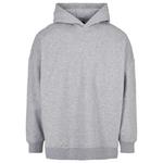 Худи Build Your Brand Oversized Cut On, серый - фото