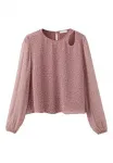 Подростковая блузка Mango Kids, Pink - фото 4