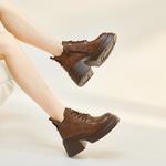 Ботинки Martin Boot женские Ouumeis, черный - фото 5