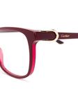 Очки C Décor Cartier Eyewear, красный - фото 3