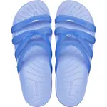 Crocs Splash Glossy Strappy slides, синий - фото 5