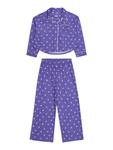 Пижама GAP, фиолетовый - фото