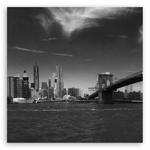 Фрески Feeby Stadt bei Nacht Schwarz, черно-белый - фото 3