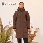Пуховик унисекс Spyder, коричневый - фото 7