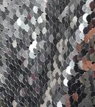 Мини-платье на одно плечо с пайетками Stella McCartney, серебряный - фото 4